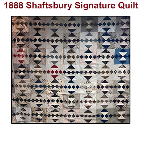 1888 shaftsbury signature quilt