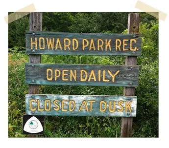 howard park sign