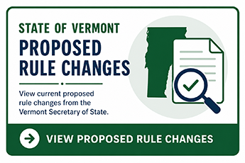 vermont proposed rule changes