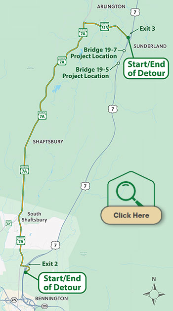 Detour map