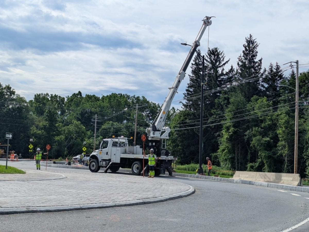 roundabout construction
