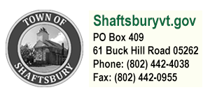 town of shaftsbury vermont town seal