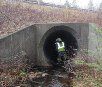 culvert work