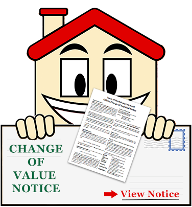 change of value notice