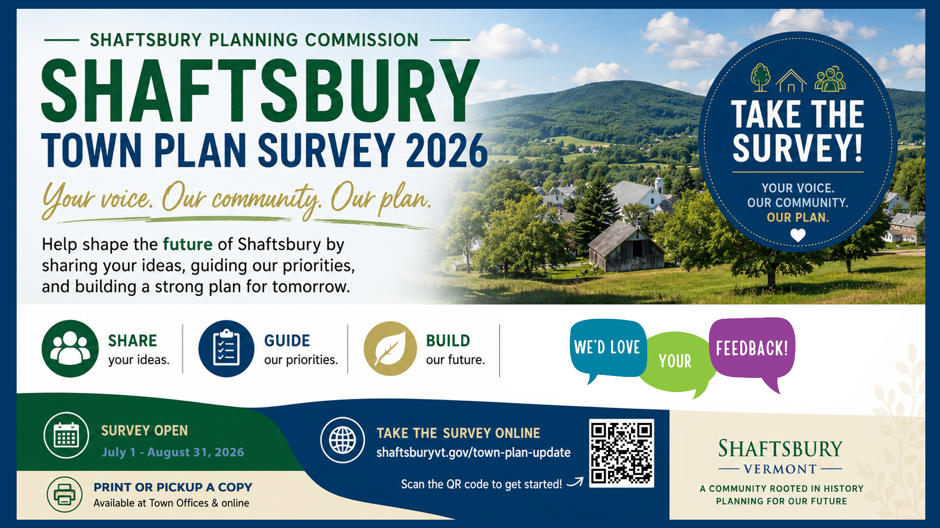 Take the Town Plan Survey