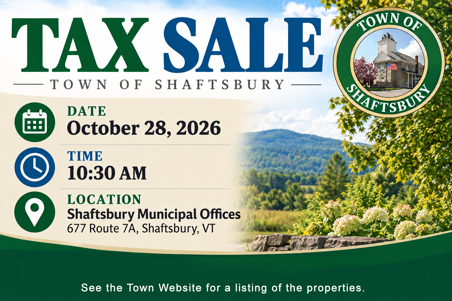 tax sale