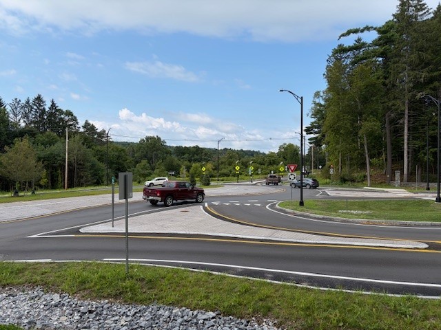 roundabout post construction