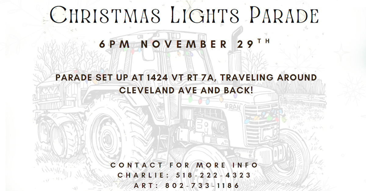 Tractor Christmas Parade