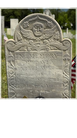 veterans memorial headstone in shaftsbury