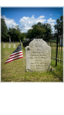 veterans memorial headstone in shaftsbury